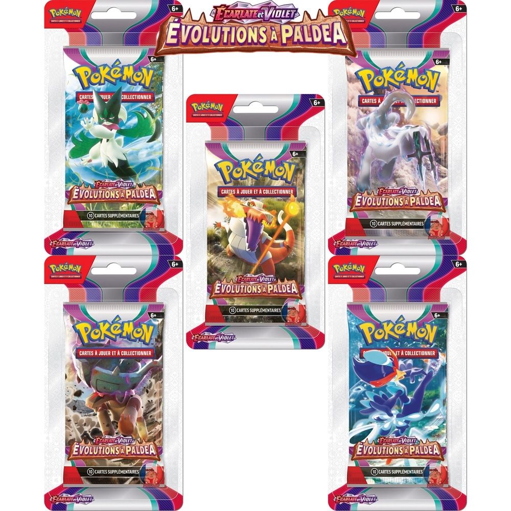 CAISSE DE SOLO BLISTER EV2 - EVOLUTION A PALDEA 
