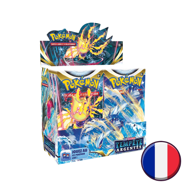 PACK: DISPLAY EB12 - TEMPÊTE ARGENTÉE + PROTECTION DISPLAY ACRYLIQUE