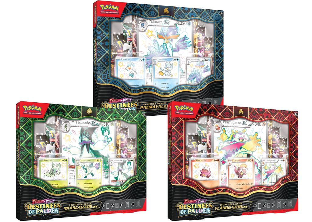POKÉMON - EV4.5 - DESTINÉES DE PALDEA - COFFRET COLLECTION PREMIUM - FR