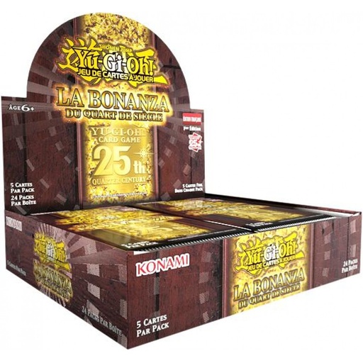 DISPLAY - LA BONANZA DU QUART DE SIECLE Yu-Gi-Oh!