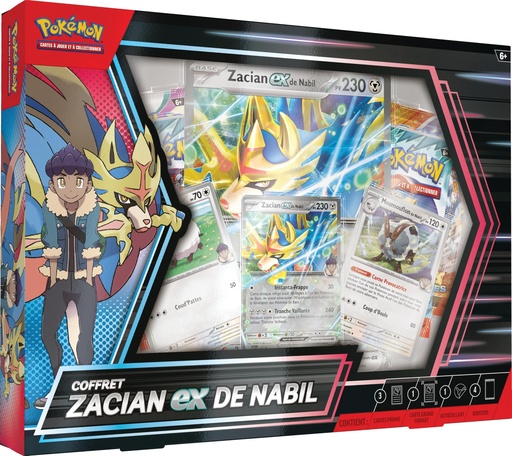 Coffret Zacian EX de Nabil