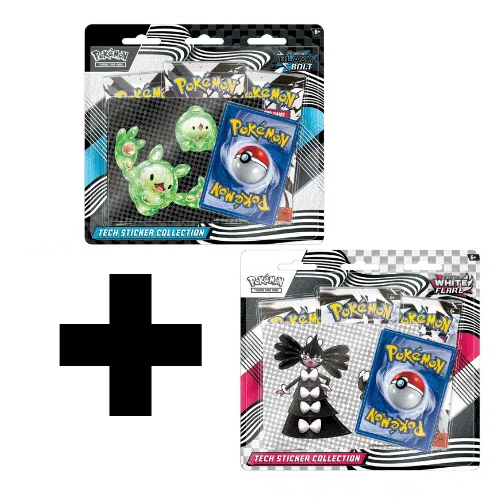 LOT DE 2 TRIPACKS EV10.5 - FOUDRE NOIRE et FLAMME BLANCHE 