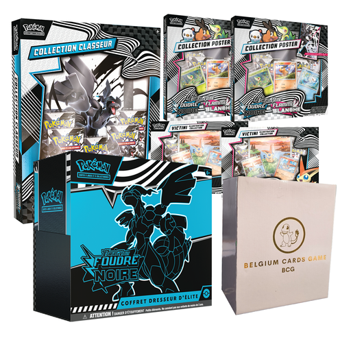PACK: FOUDRE NOIRE EV10.5: ETB - COF. CLASSEUR - 2 COF. VICTINI - 2 COF. POSTER - 1 PROTECTION ETB