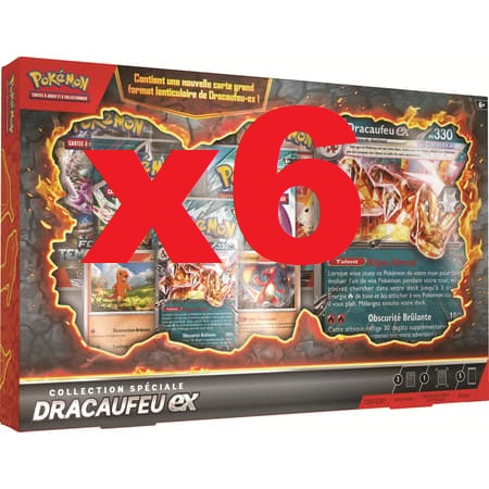 CAISSE DE 6 COFFRET DRACAUFEU EX - COLLECTION SPÉCIALE